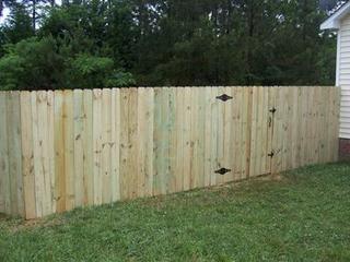 Wood Fence Wrightsville Beach NC